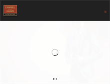 Tablet Screenshot of campbellhaines.com